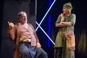 Falstaff and Mistress Quickly