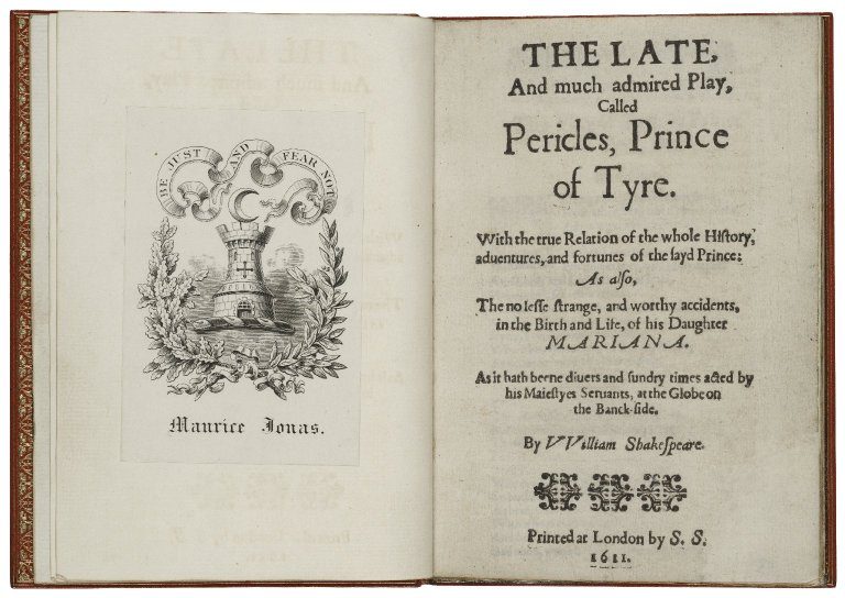 Pericles Writing Pericles | Folger Shakespeare Library