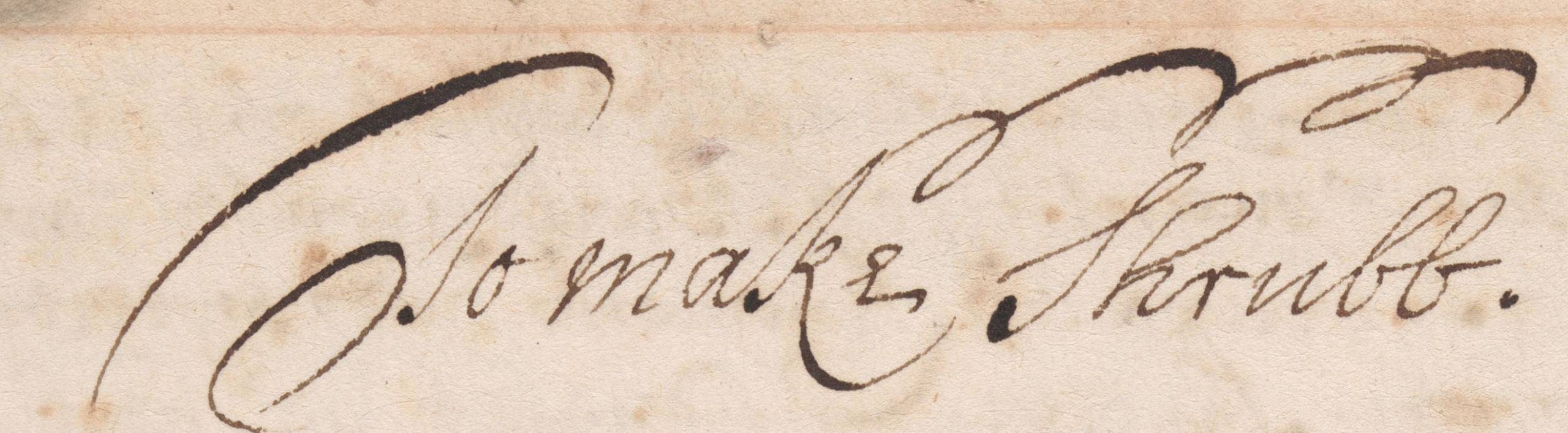 A handwritten recipe title