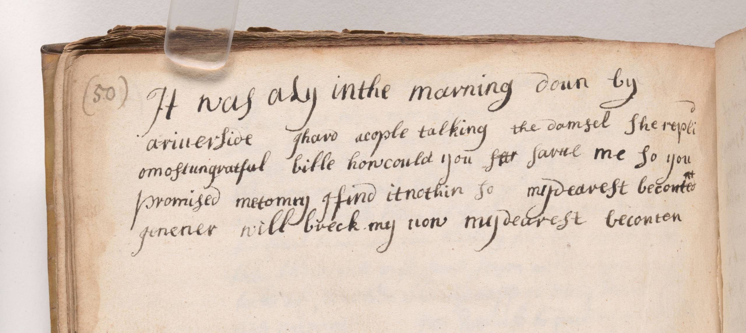 A paragraph of handwritten text.