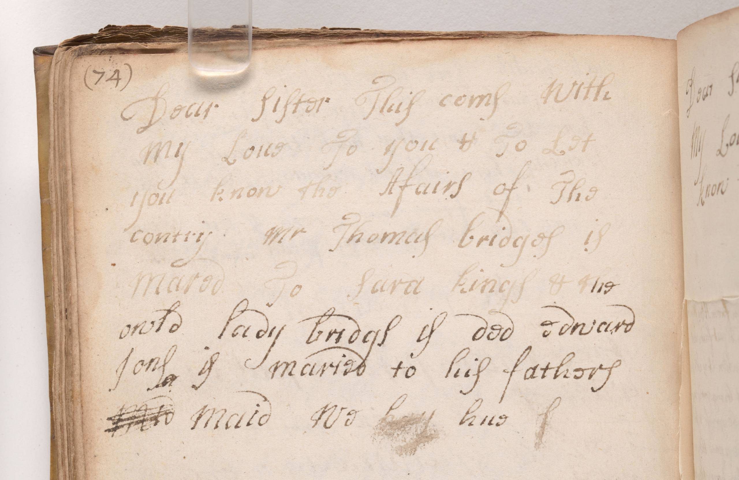 A paragraph of handwritten text.