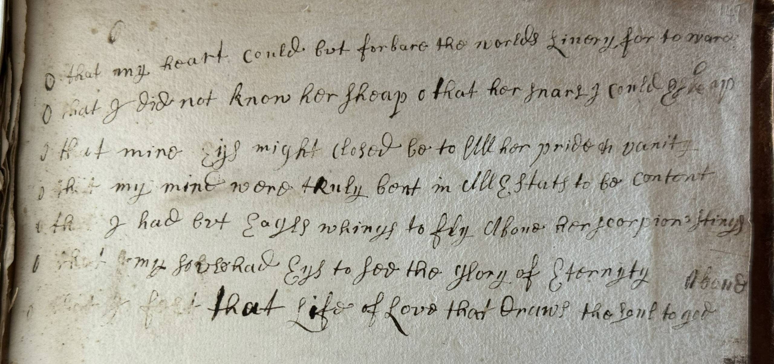 A paragraph of handwritten text in a loopy hand.