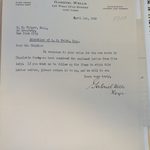 letter from Gabriel Wells