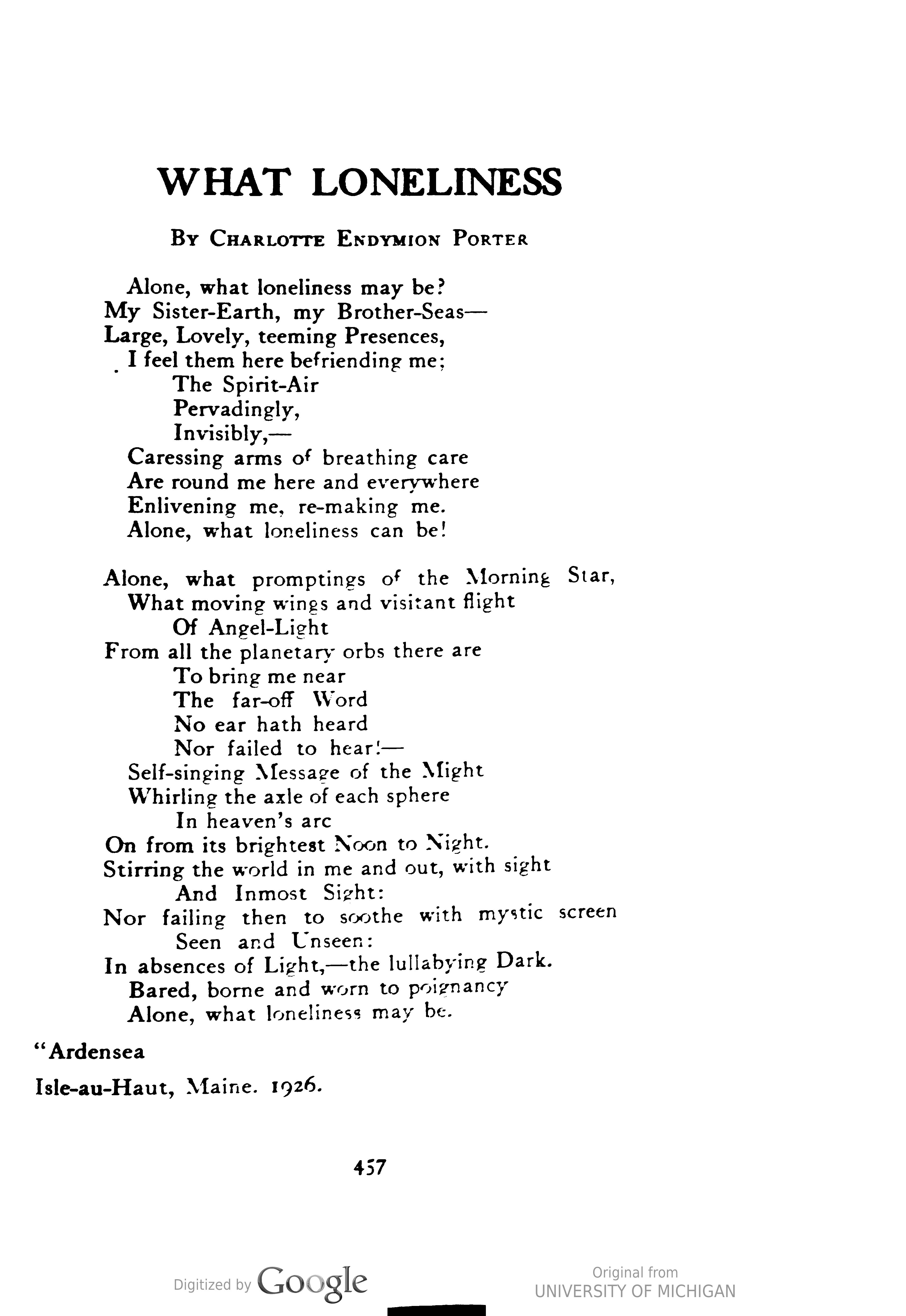 printed poem
